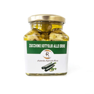 Zucchine sott'olio alle erbe